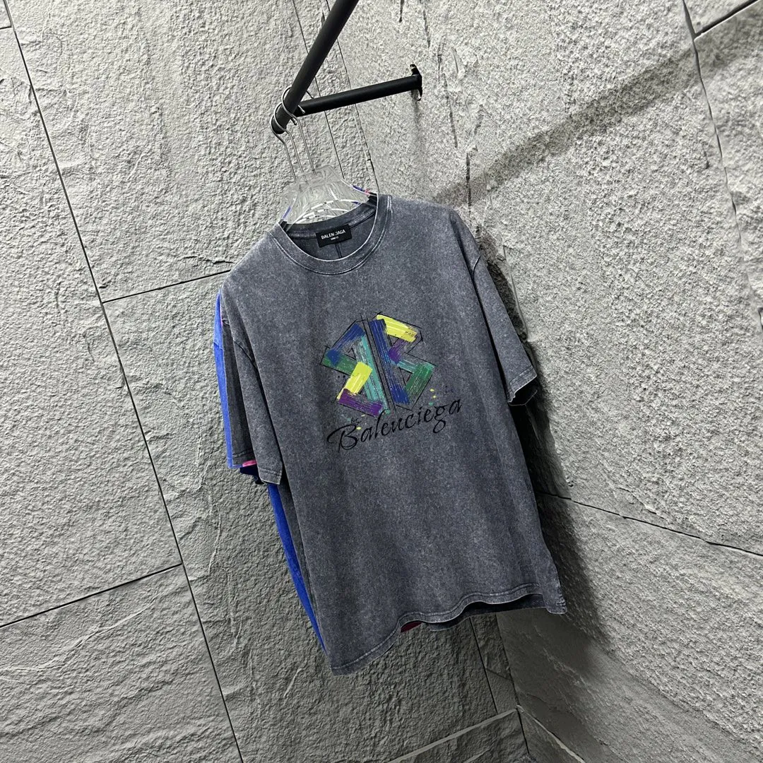 BAL* *2025 New Arrival Retro logo B T Same Style ： Size：S M L XL XXL